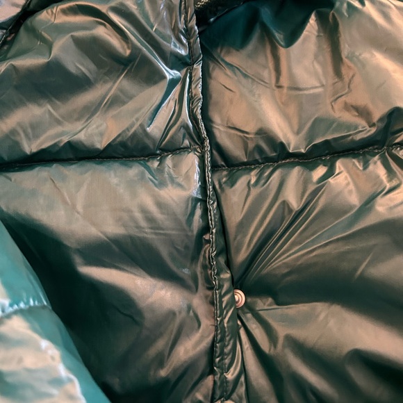 AND190 Green puffed jacket 100% polyester perfect for weekend wear I’m ready to - Picture 6 of 6